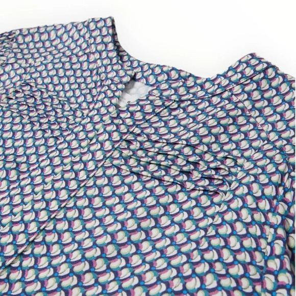 ZARA Kids | Blue | GEOMETRIC DRESS - Picture 3 of 5